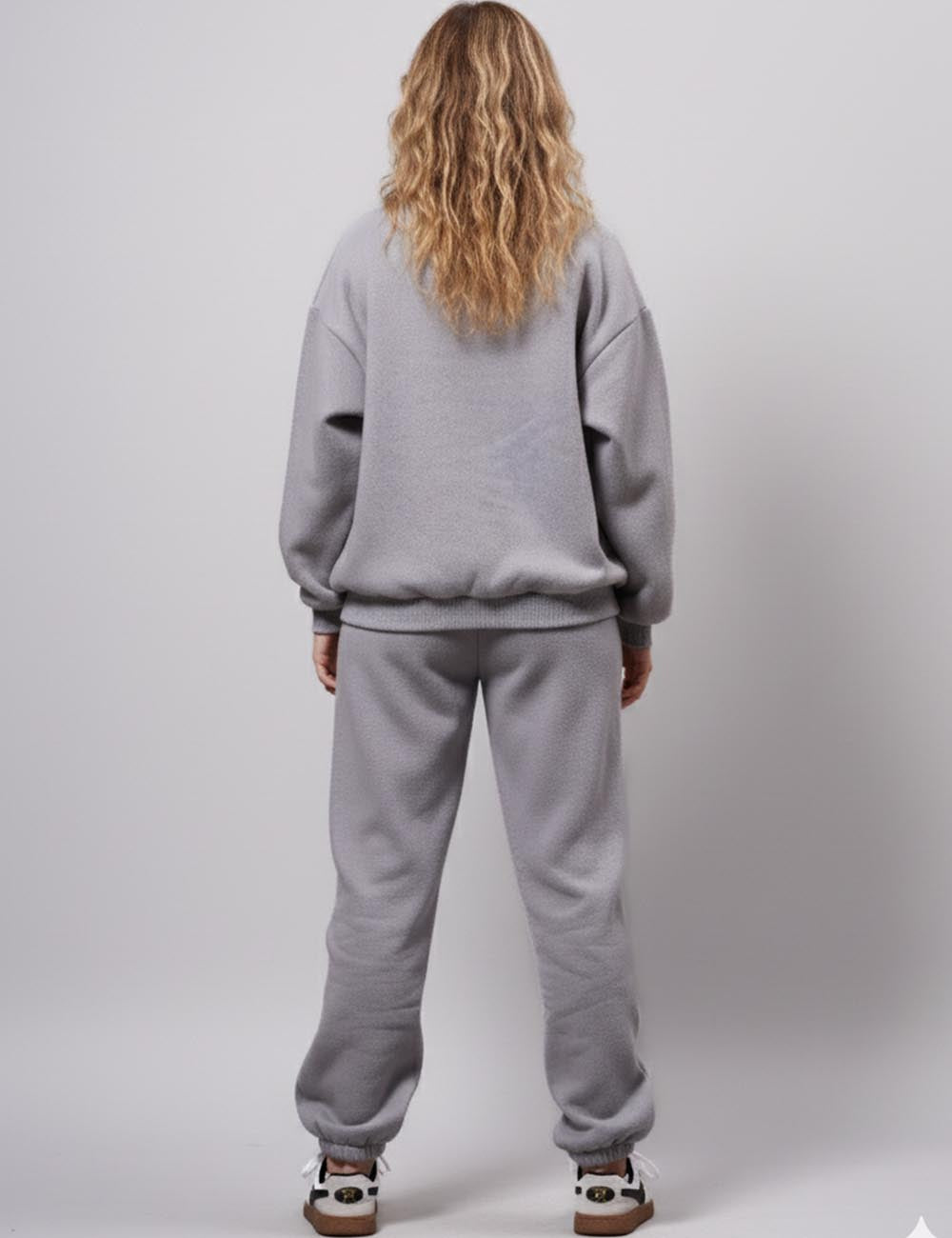 SWEETKAMA Ladies Solid Color Hoodie and Pants Sets