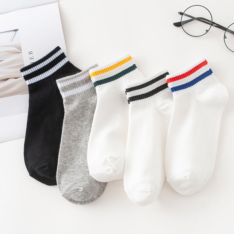 Ladies EverydayColor Stripe Knit Socks SKAS50026