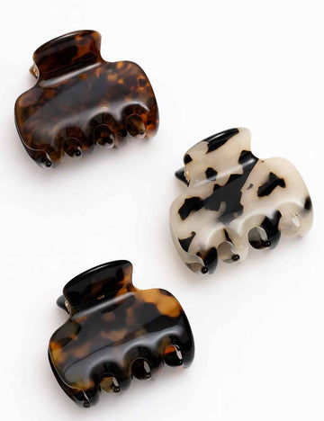 Ladies Vintage Fashionable Acetic Acid Mini Hair Clip