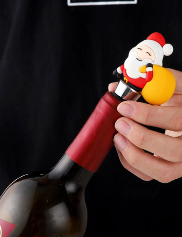Chirstmas Santa Claus Wine Bottle Stopper SKACC4184