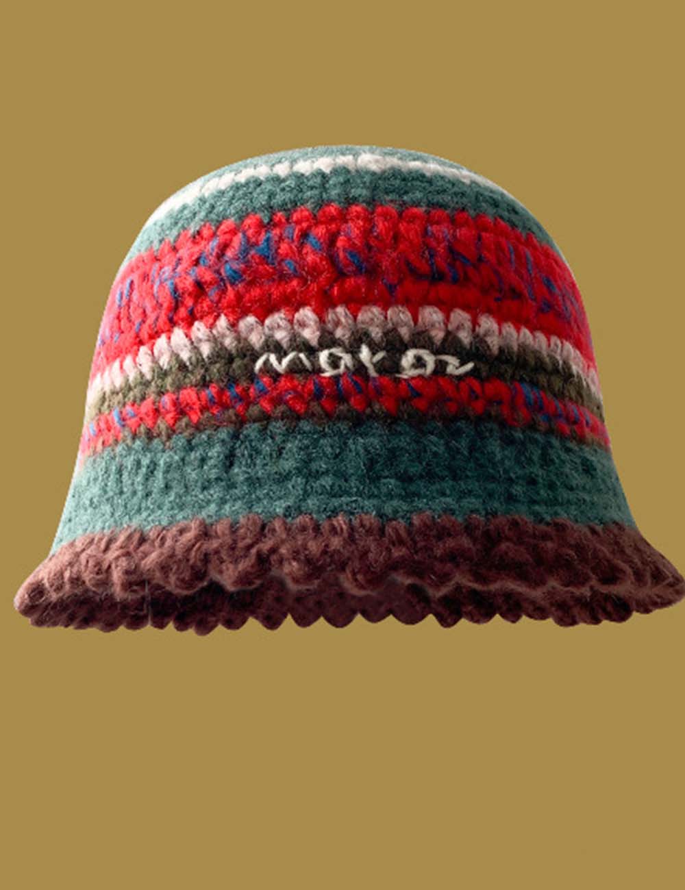 Ladies Colorful Knit Dome Hat