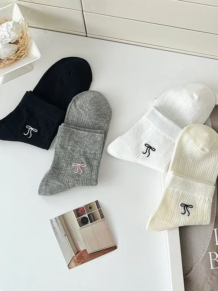 Ladies Edge Baby Lock Solid Color Socks SKASC4181