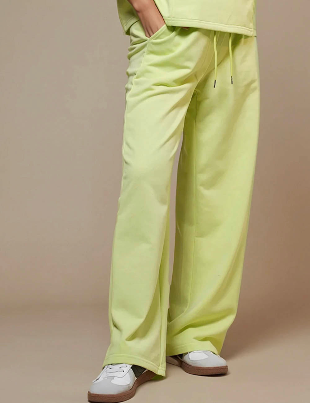 Women Elastic Waist Pockets Sweatpants SKST50777B