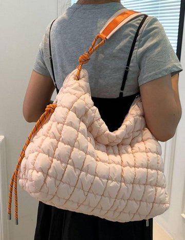Ladies Puff Looking Padded Shoulder Bag SKAB4135