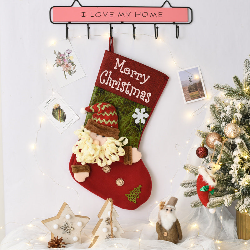 Holiday Merry Christmas Gift Socks Home Decor SKACC4189