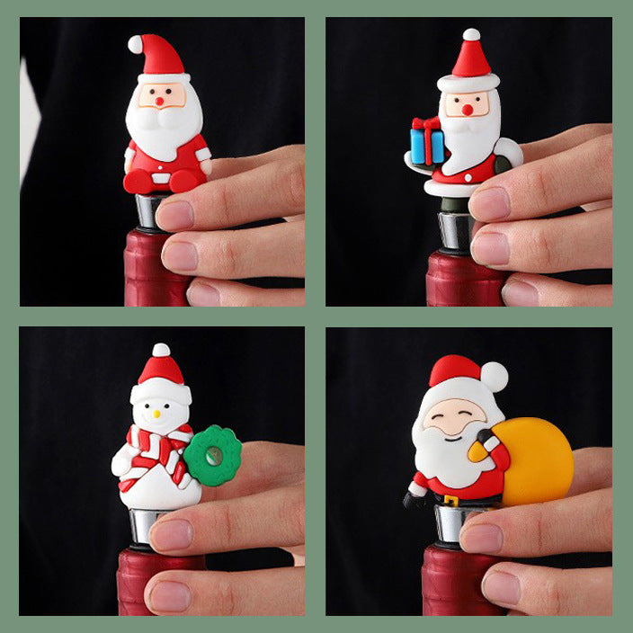 Chirstmas Santa Claus Wine Bottle Stopper SKACC4184