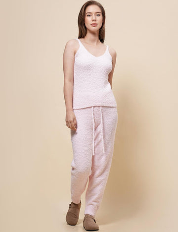 Ladies Sweater Vest and Pants 2PCS Lounge Wear SKST4931