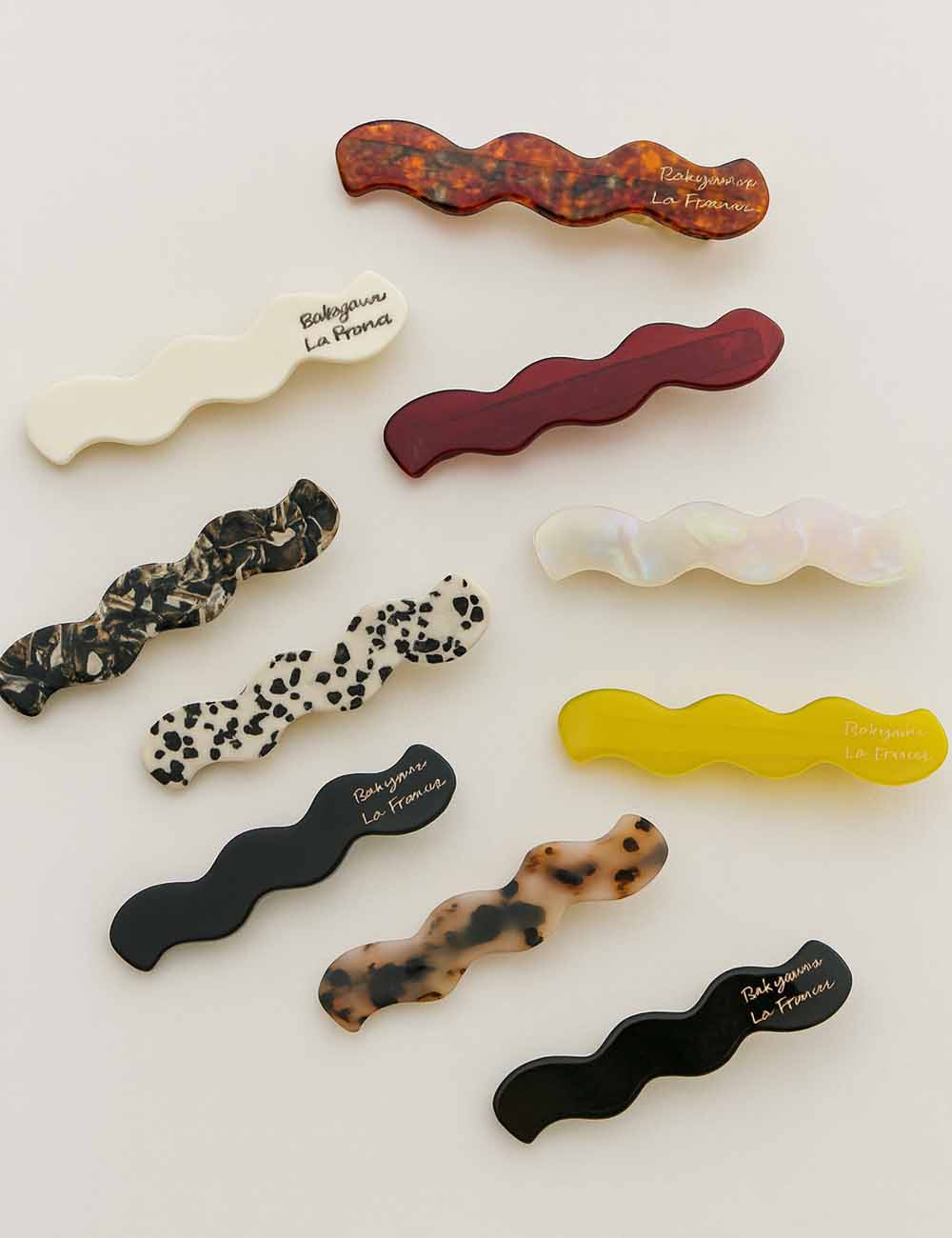 Ladies Simple Vintage Geometric Duckbill Hair Clip 2PCS Set