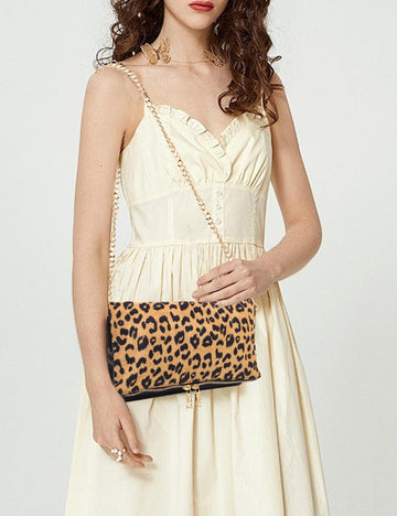 Ladies Leopard Print Small Shoulder Bag TZBG0508