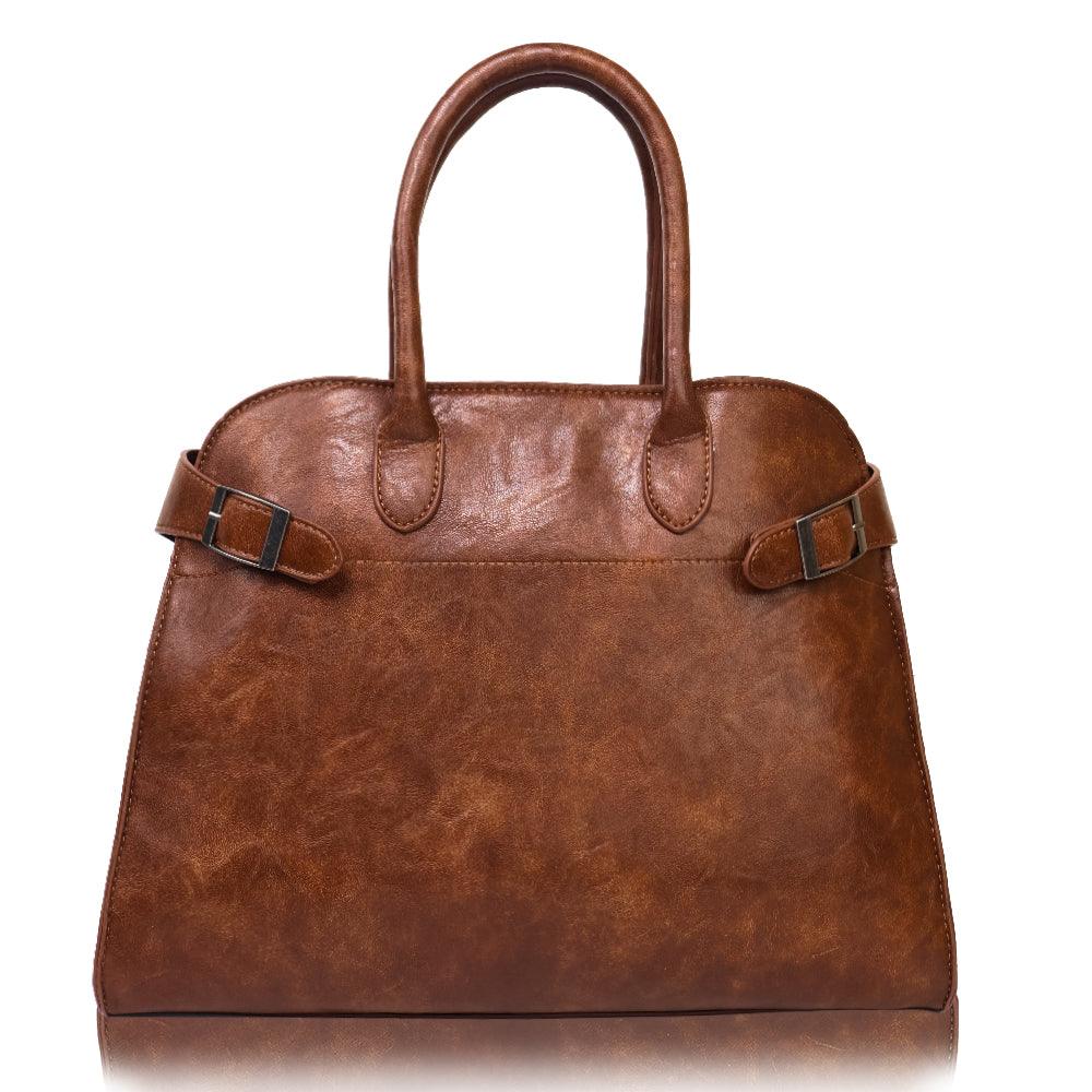 Ladies Elegant Leather Tote Handbag TZSD240429