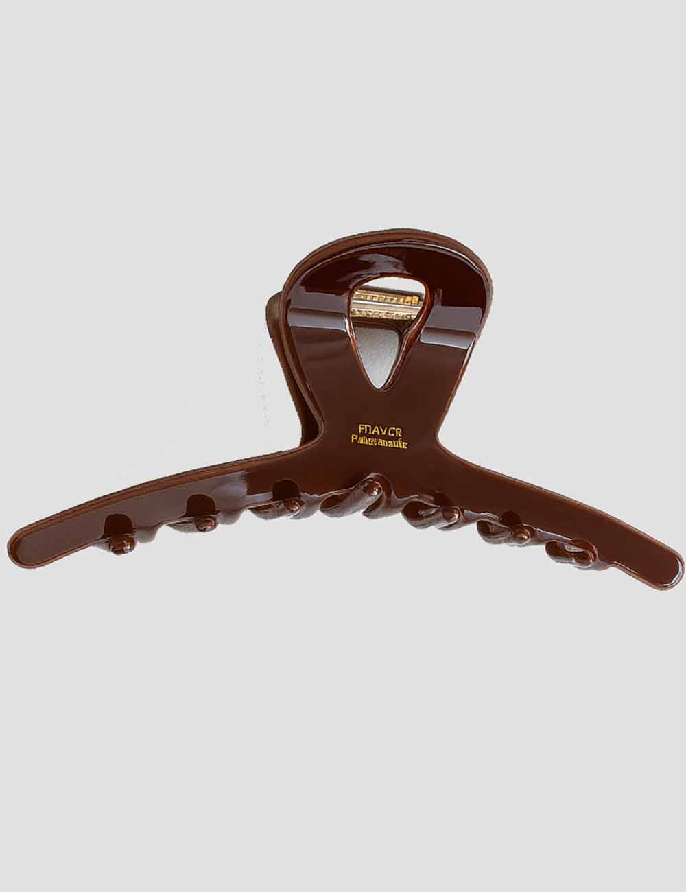 Ladies Elegant Chocolate Acetate Hair Claw Clip