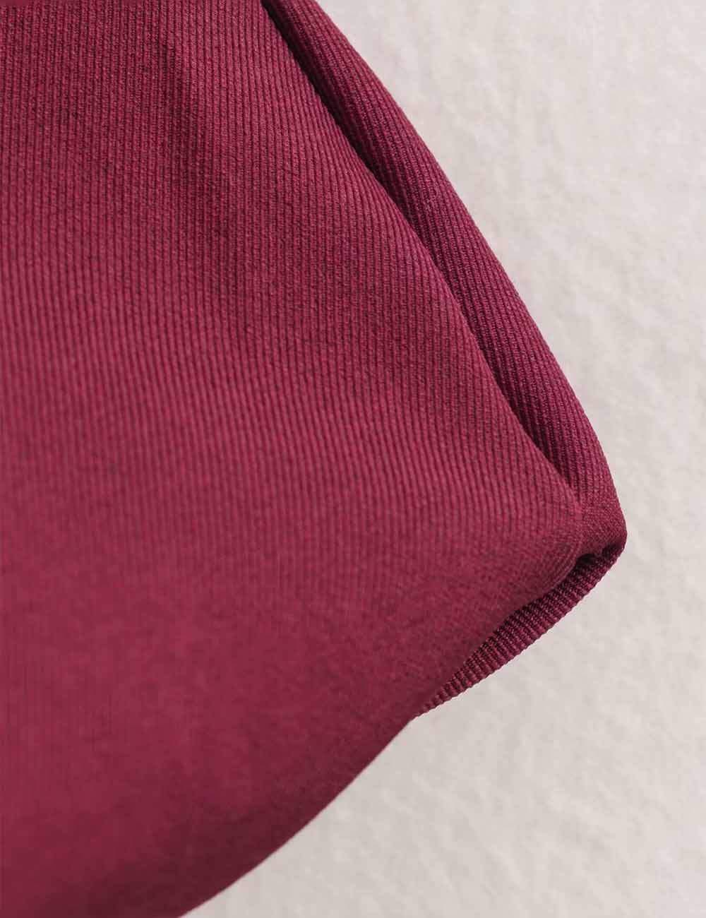 Ladies Solid Color Zip Fly String Tie Puff Mini Skort