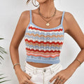 Ladies 2 Shoulder Multicolor Knit Daily Top CJ2378 - SWEETKAMA