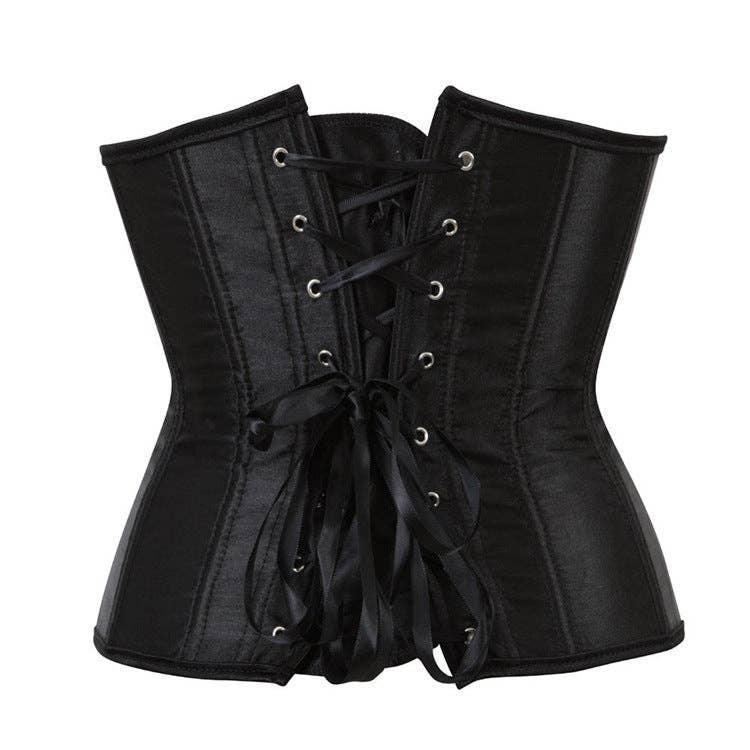 Ladies Back String Tie Vintage Shapwear Corset Top 120-1 - SWEETKAMA