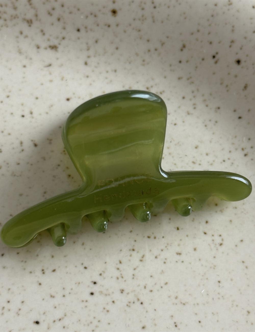 Ladies Glossy Simple Hair Claw Clips FJ891720 - SWEETKAMA