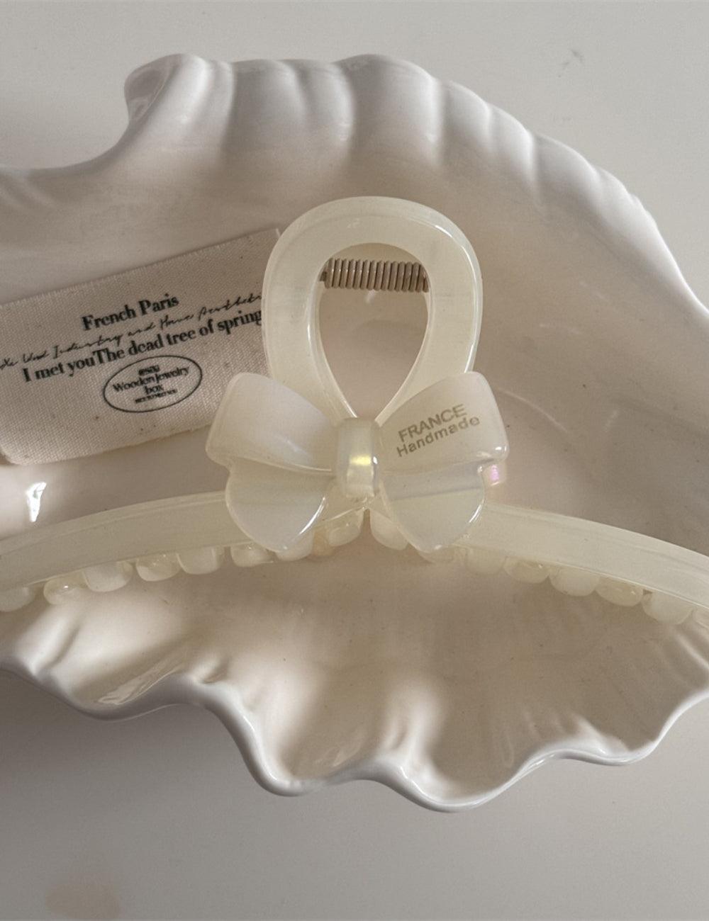 Ladies Simple Fashionable Bow Hair Clip FJ89540 - SWEETKAMA