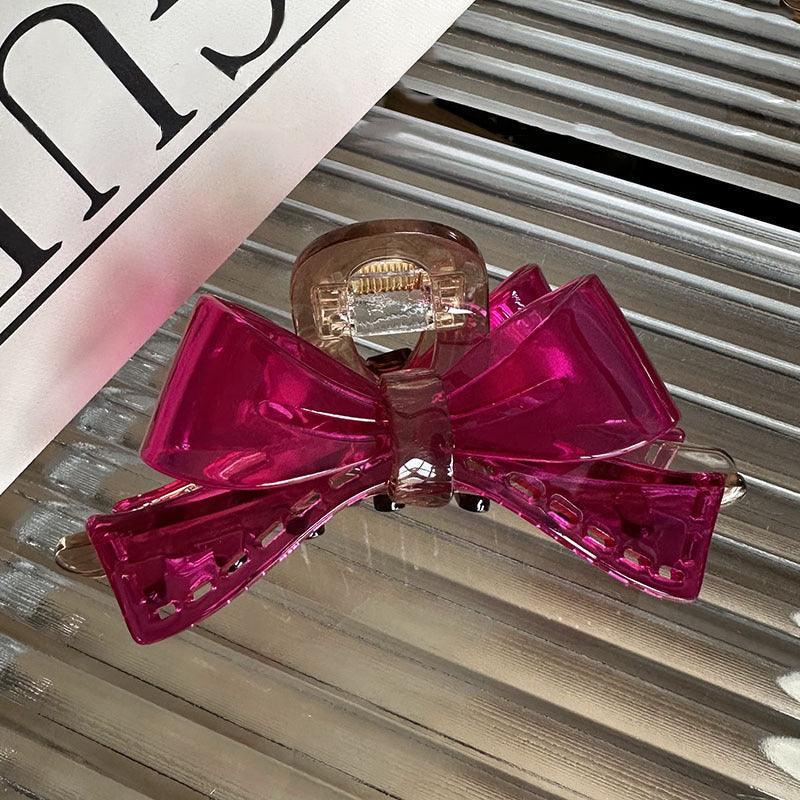 Ladies Simple Fashionable Bow Hair Clip ZJA382 - SWEETKAMA
