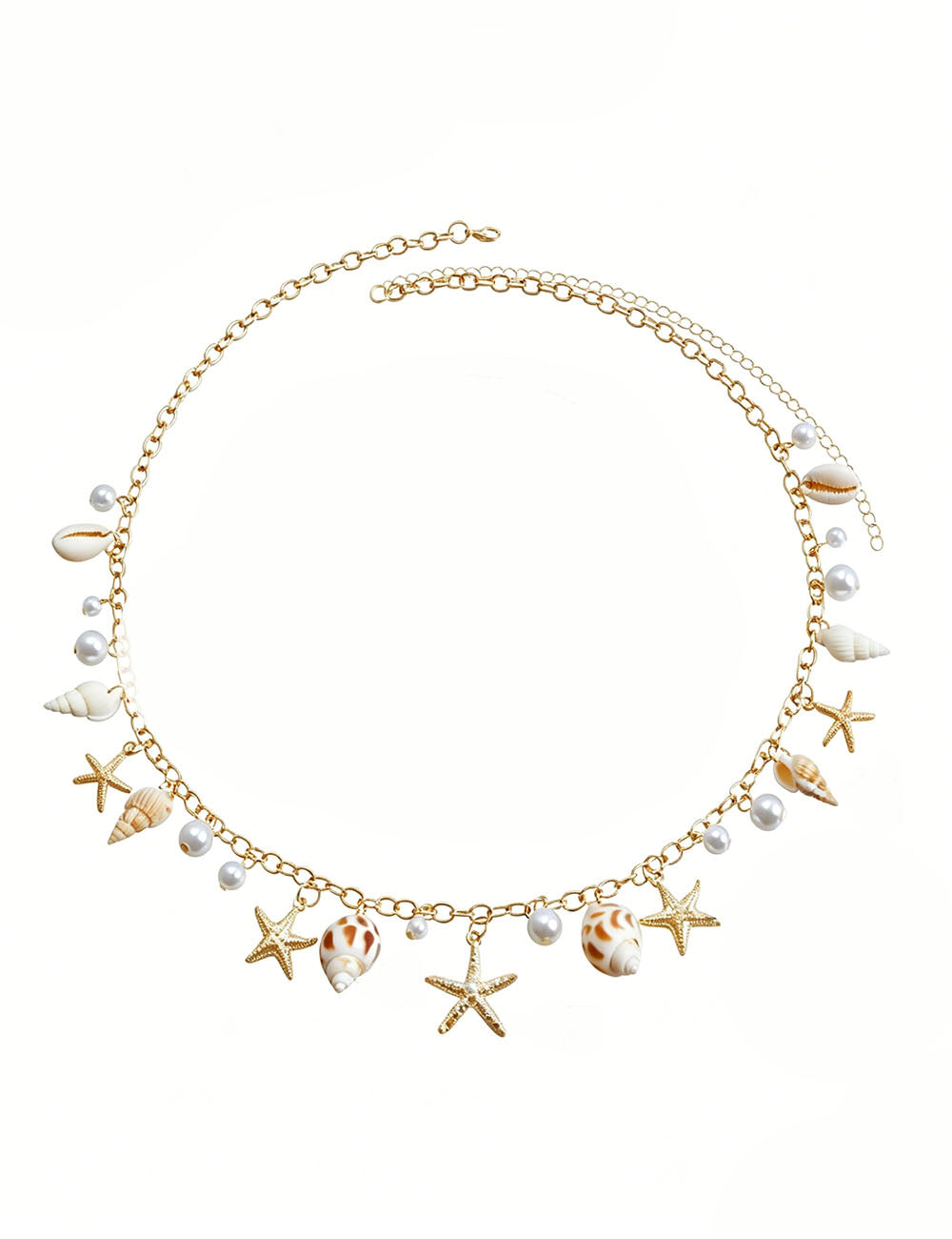 Starfish Shell Waist Chain - Discount Fashion jewelry - Sweetkama Wholesale - 004