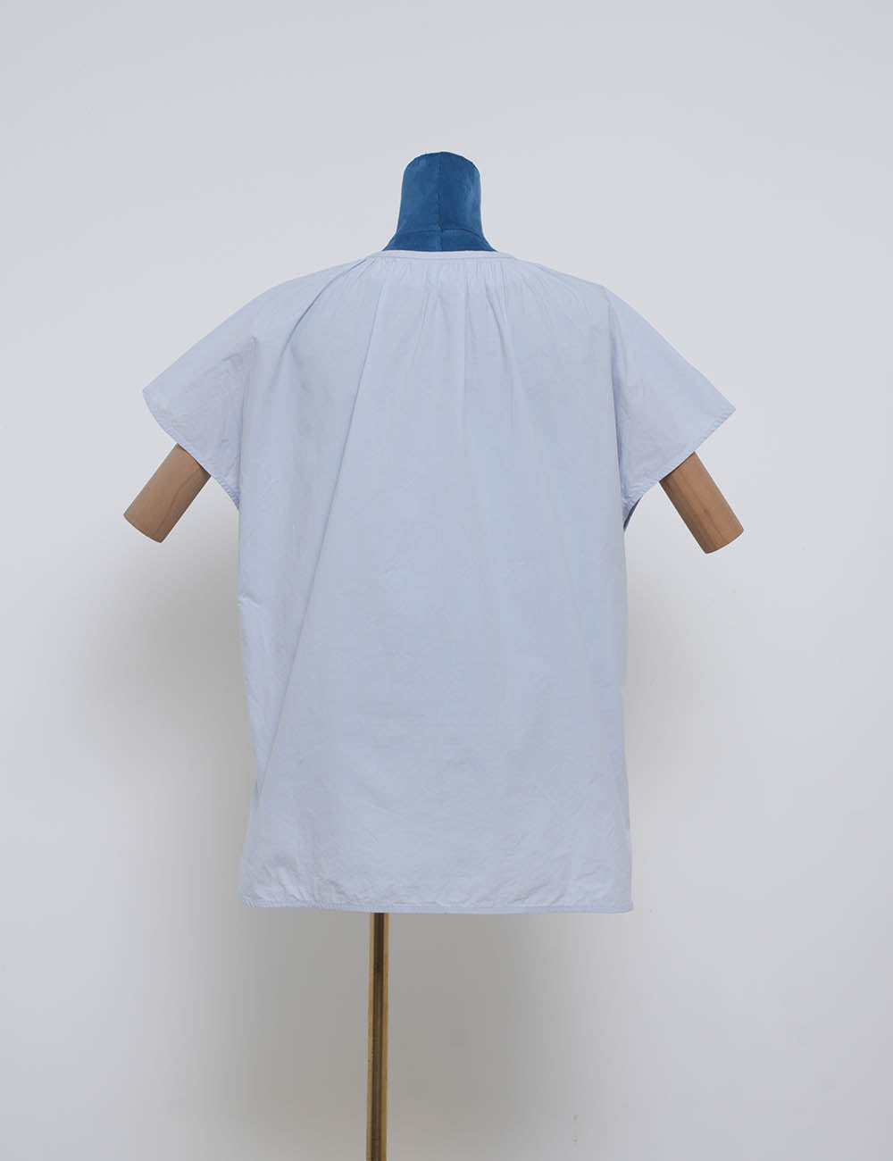 Ladies Chic Bow Tie Round Neck Short Sleeves Top