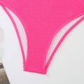 2 PCS Solid Color Piece Swimwear with Cover Up Y128 - SWEETKAMA