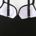 2 PCS Solid Color Piece Swimwear with Cover Up Y128 - SWEETKAMA