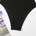 2 PCS Solid Color Piece Swimwear with Cover Up Y128 - SWEETKAMA