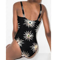2 Shoulder One Piece Swimwear with Cover Up 2629 - SWEETKAMA