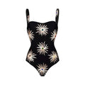 2 Shoulder One Piece Swimwear with Cover Up 2629 - SWEETKAMA