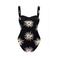2 Shoulder One Piece Swimwear with Cover Up 2629 - SWEETKAMA