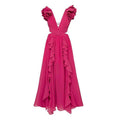 2 Shoulder Solid Color One Piece Swimwear with Cover Up 16008 - SWEETKAMA