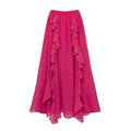 2 Shoulder Solid Color One Piece Swimwear with Cover Up 16008 - SWEETKAMA