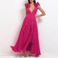 2 Shoulder Solid Color One Piece Swimwear with Cover Up 16008 - SWEETKAMA