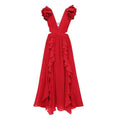 2 Shoulder Solid Color One Piece Swimwear with Cover Up 16008 - SWEETKAMA