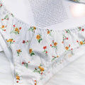 2PCS Floral Print Sexy Lingerie Set 3018 - SWEETKAMA