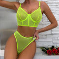 2PCS See Through Sexy Lingerie Set 3021 - SWEETKAMA