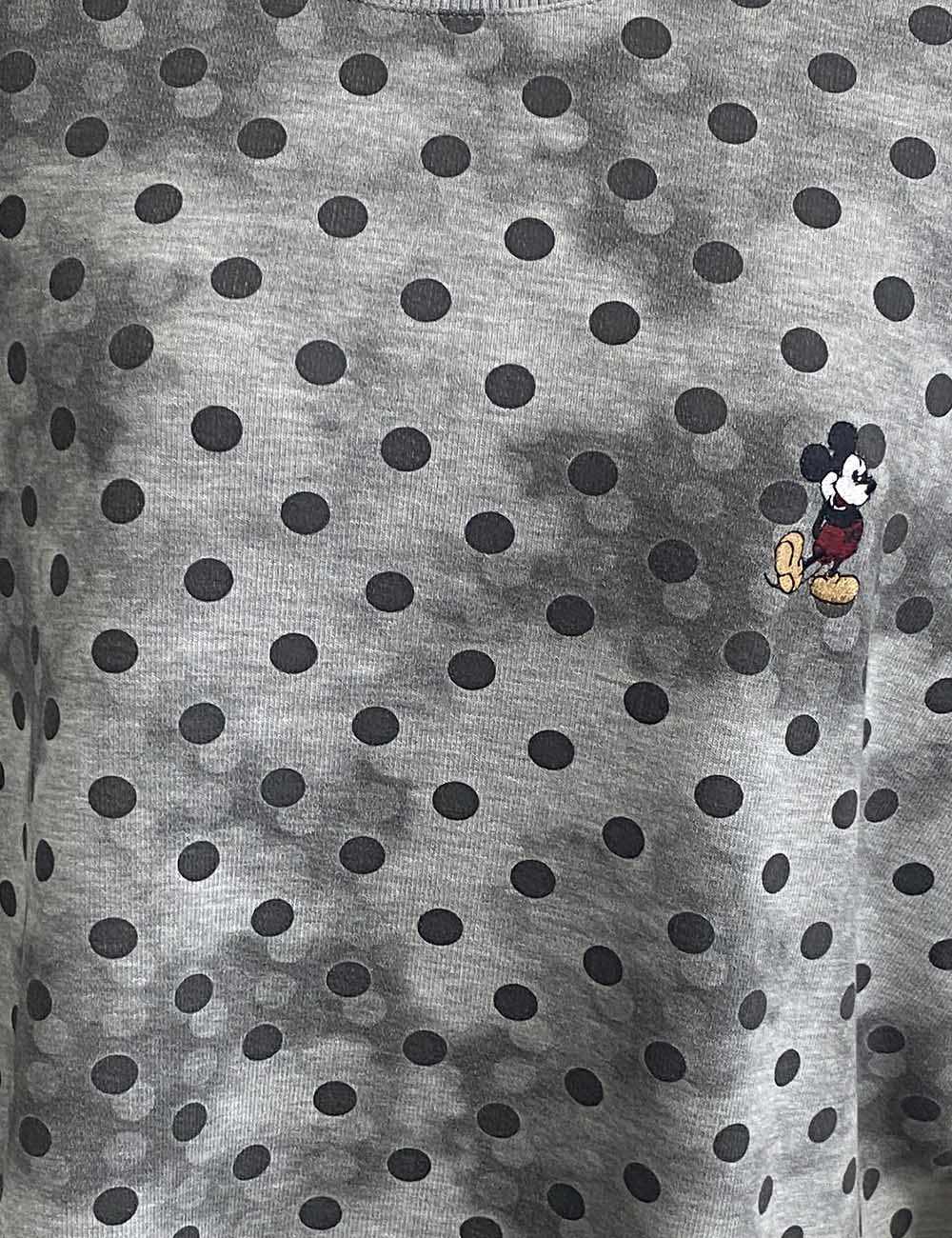 Ladies Tie-Dye Polka Dot Short Sleeves T-Shirt