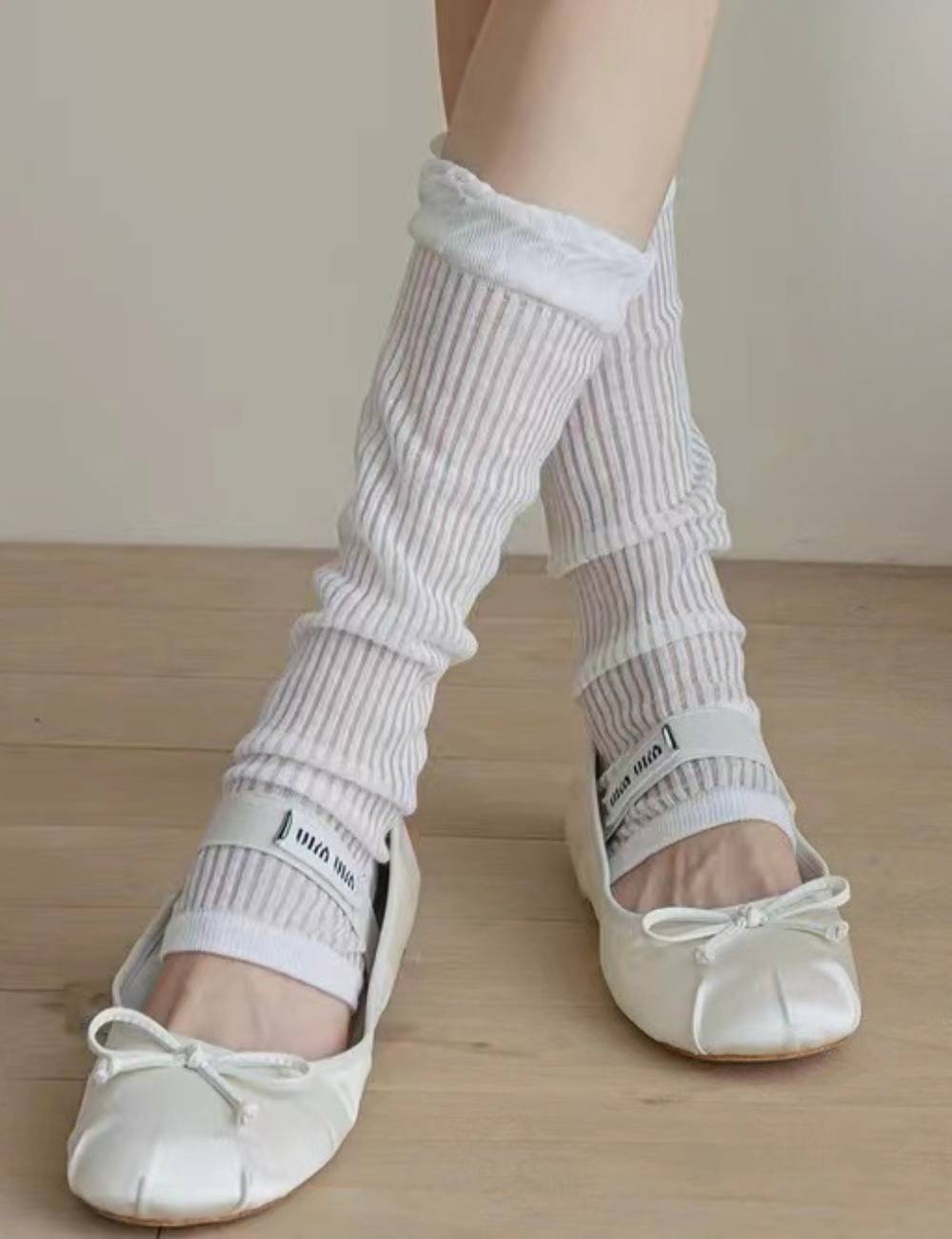 Ladies Lace Hollow Out Knit Socks SKAS50020