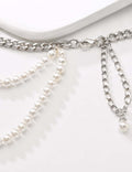 Pearl Chain Waist Belt - Discount Fashion jewelry - Sweetkama Wholesale - 006
