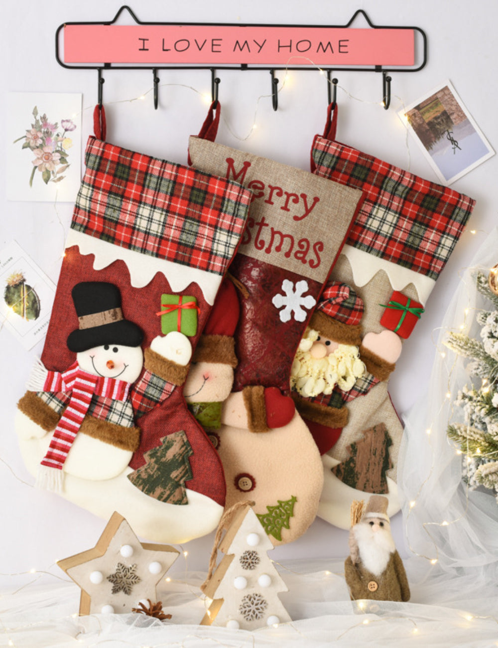 Holiday Merry Christmas Gift Socks Home Decor SKACC4189