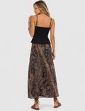 Ladies Embroidery Sleeveless Button Front Peplum Cami Top