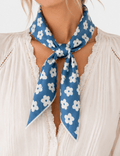 Ladies Casual Floral Print Bandana Scarf