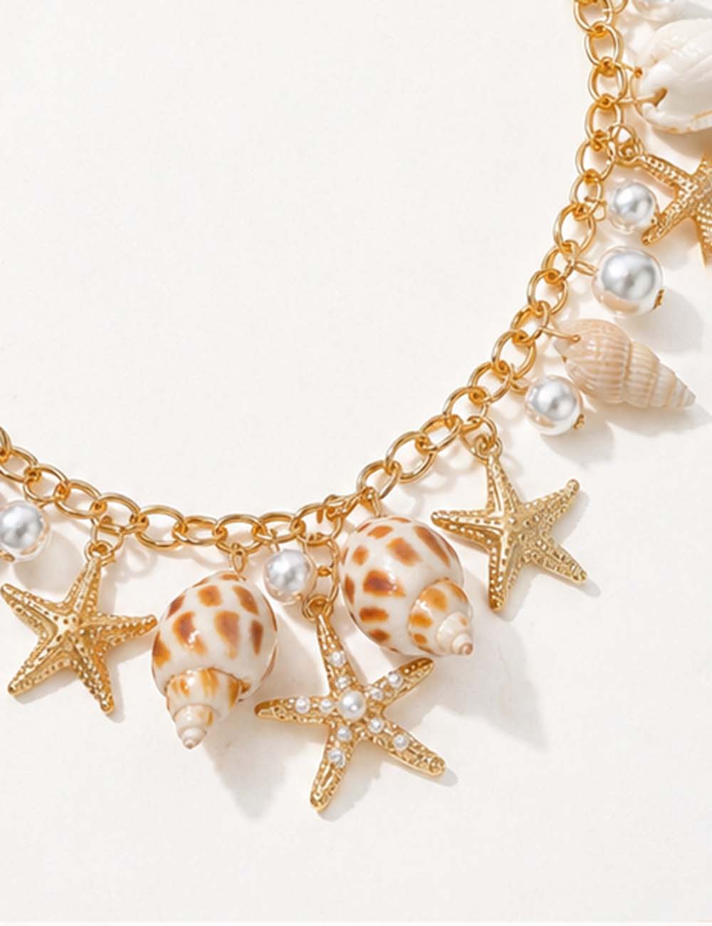 Starfish Shell Waist Chain - Discount Fashion jewelry - Sweetkama Wholesale - 006
