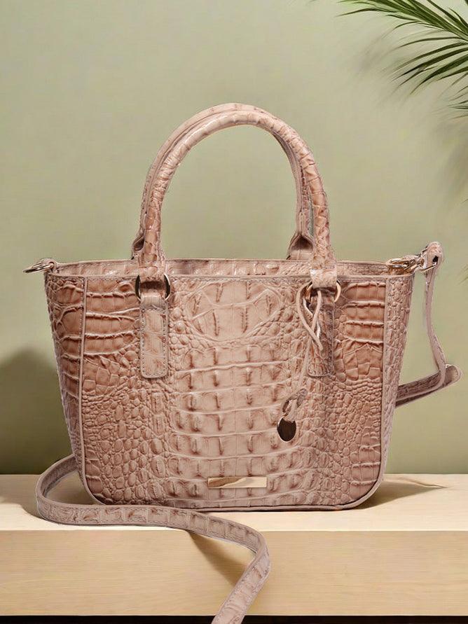 Ladies Elegant Snake Looking PU Tote Bag SKOB003