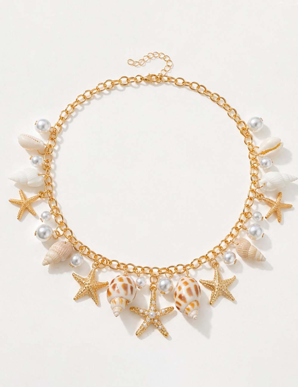 Starfish Shell Waist Chain - Discount Fashion jewelry - Sweetkama Wholesale - 005