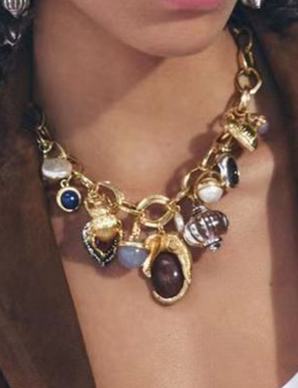 Ladies Punk Pandent Necklace SKAJ4226