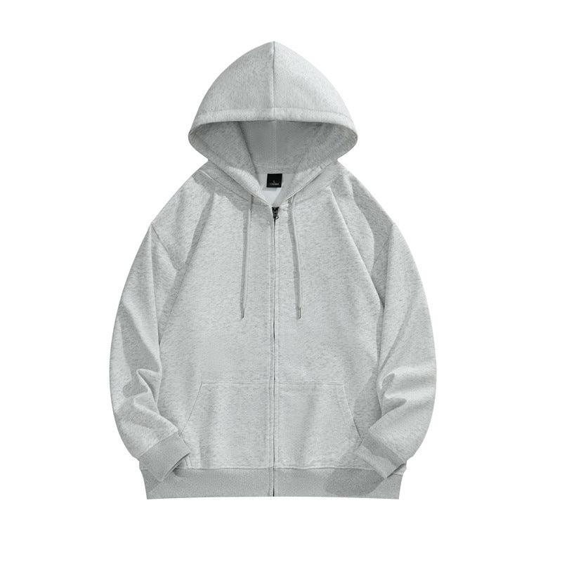 Ladies Zip Open Hoodie Long Sleeves Sweatshirt J400K