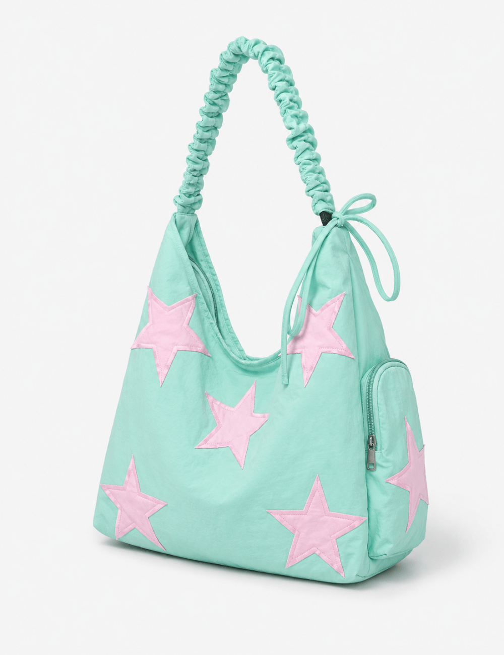 Star Patch Tote Bag - Sweetkama Wholesale - #0279