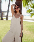 Backless String Shoulder Ladies Daily Jumpsuit LTK2339 - SWEETKAMA