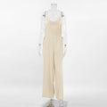 Backless String Shoulder Ladies Daily Jumpsuit LTK2339 - SWEETKAMA