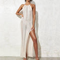 Beach Cover Up Bikini Swimwear Cover Long Dress 81270 - SWEETKAMA